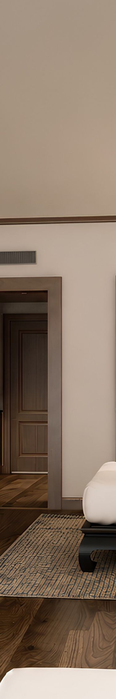 Eingang und Wohnbereich im Deluxe Zimmer