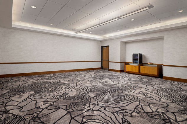 Empty meeting room space