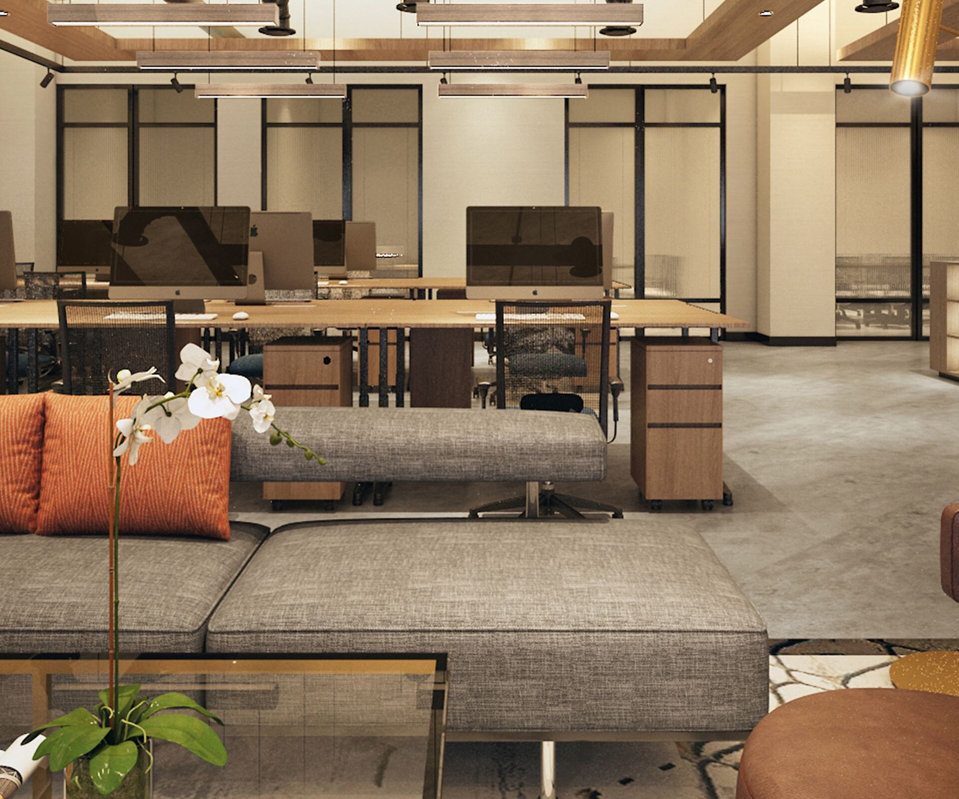 JW Mezzanine, Hot Desk