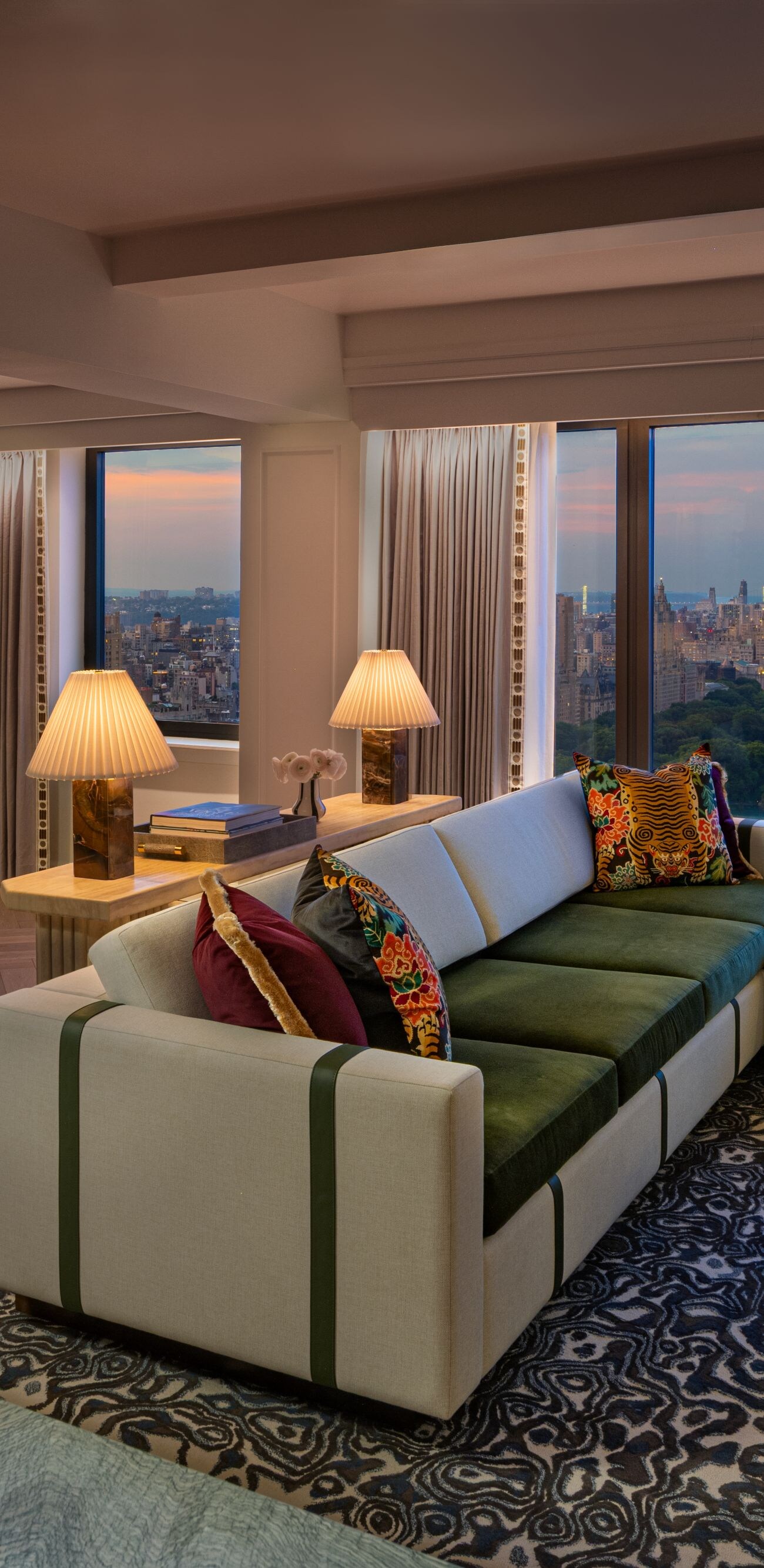 Living Room of the Promenade Suite