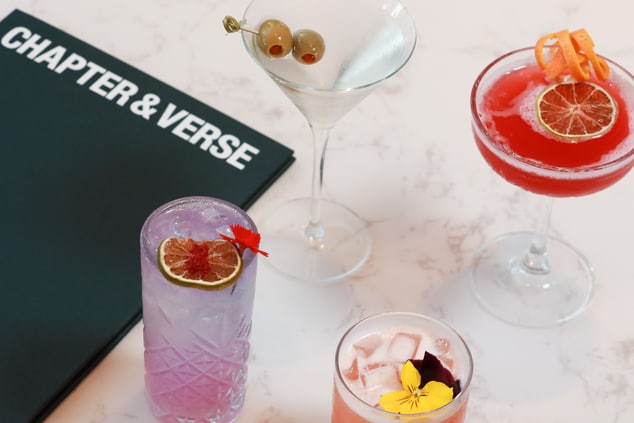 Chapter and Verse cocktails