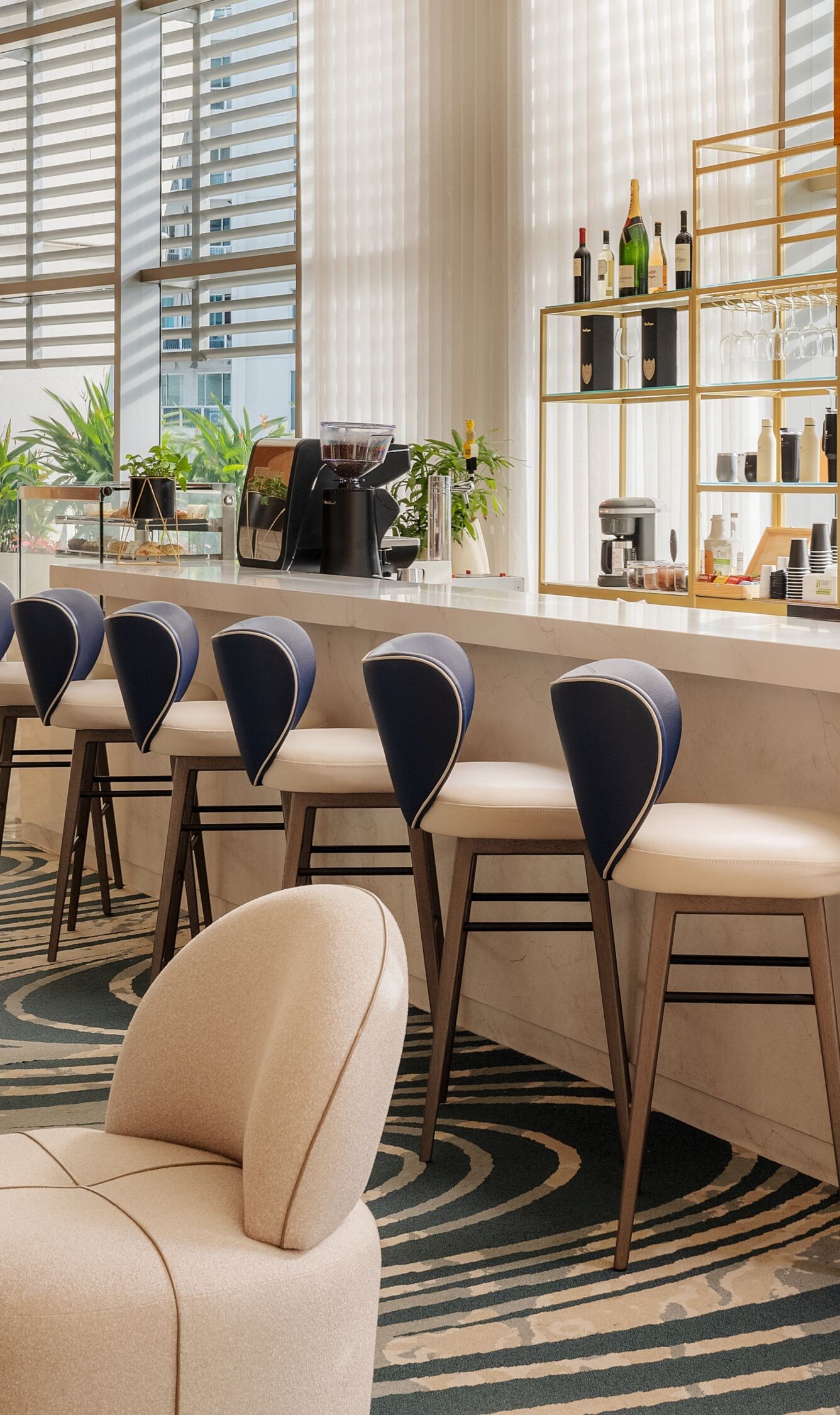 Multiple seating arrangements