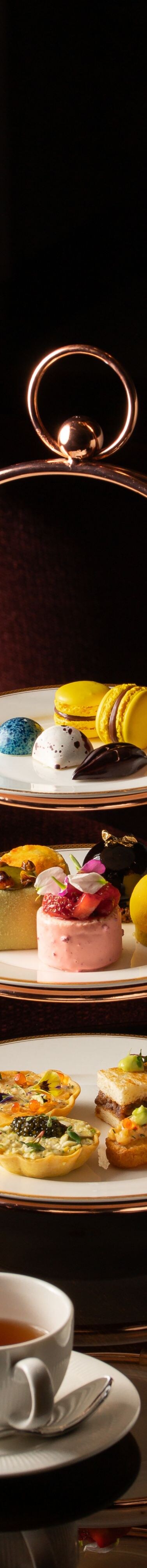 Sweet pastries and savory bites