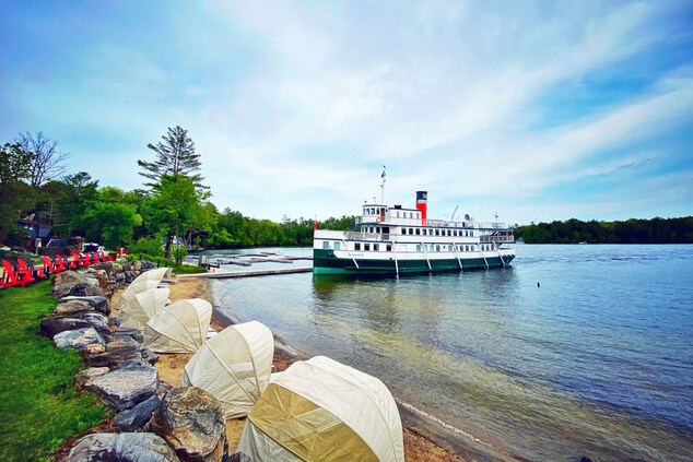 Guests can enjoy steamship cruise from the Docks