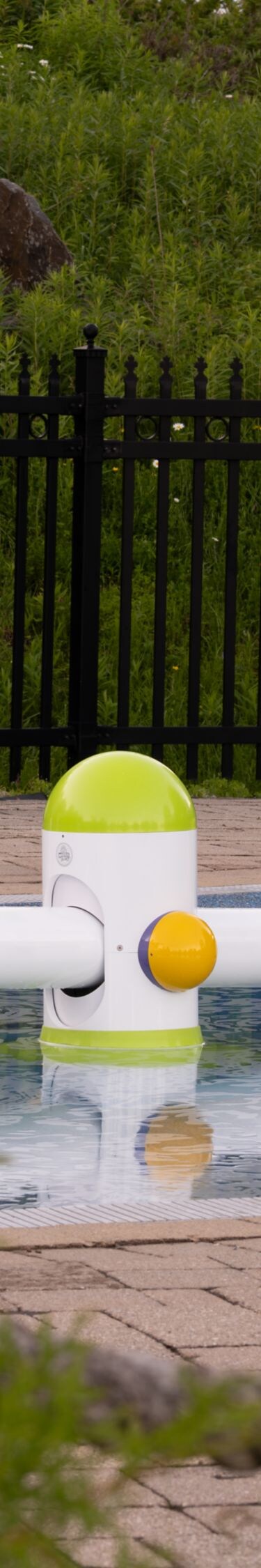 Kids Summer Splashpad with water toys