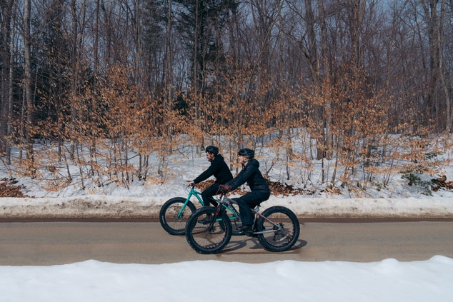 Explore the locale on fat bikes this winter