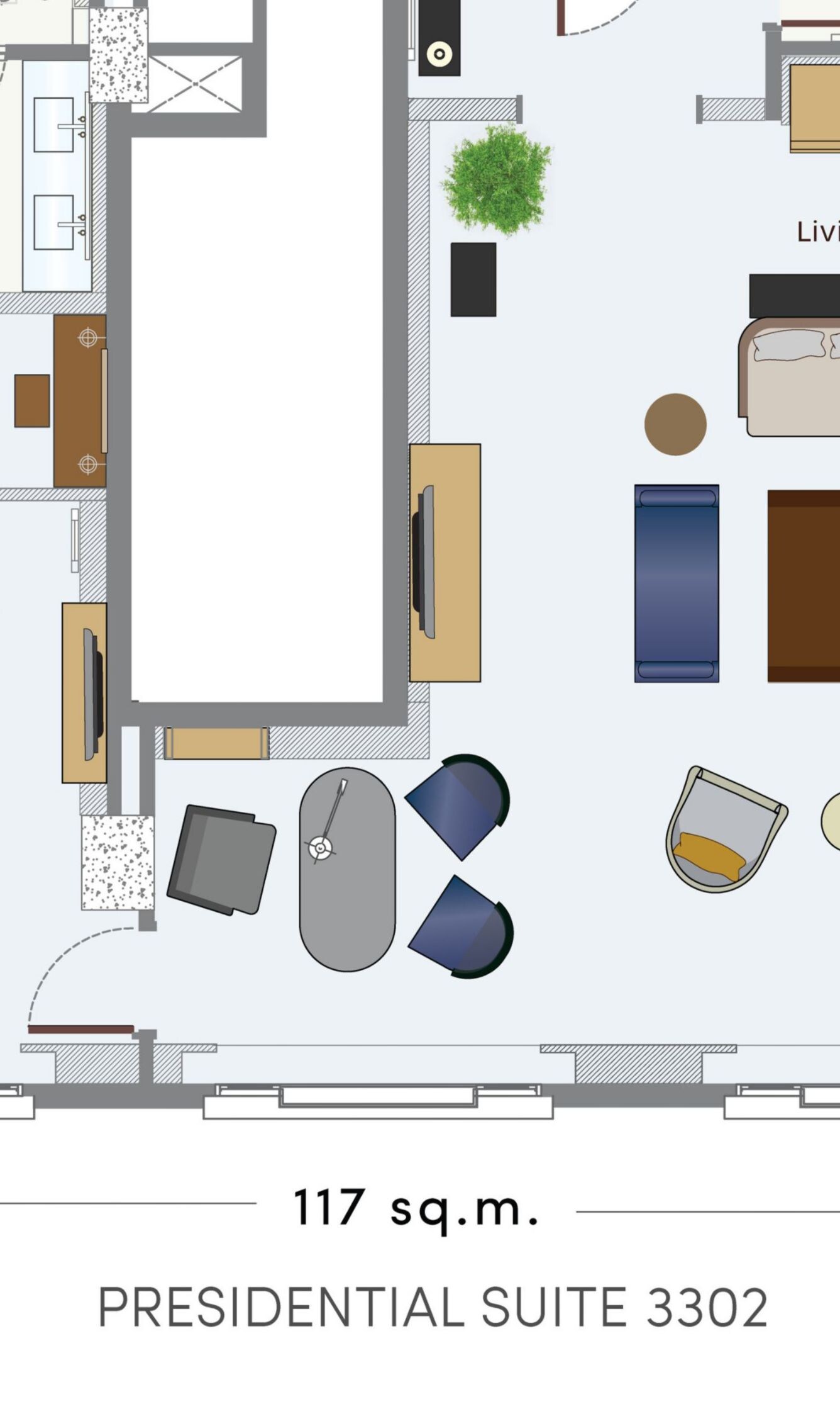 Explore the Presidential Suite