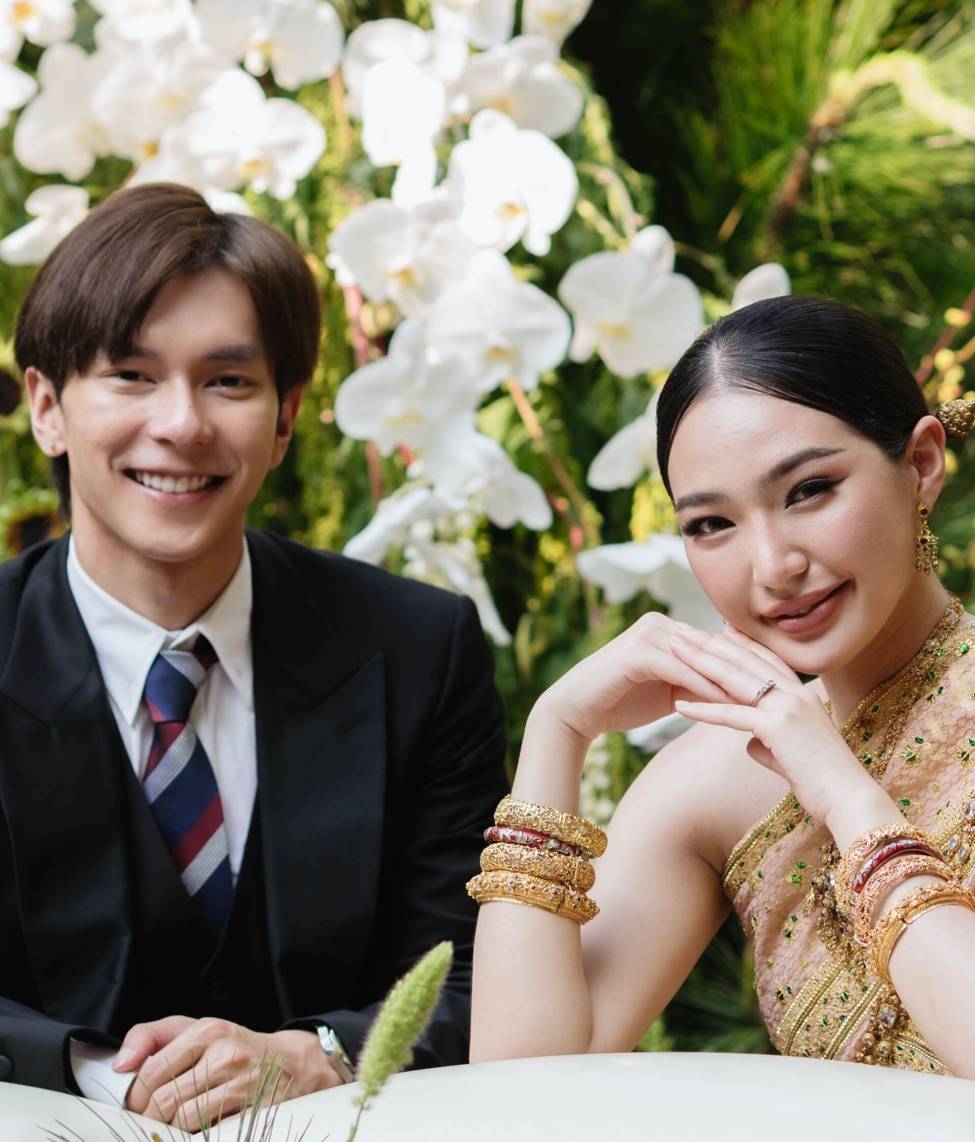 ガーデンの新郎新婦
