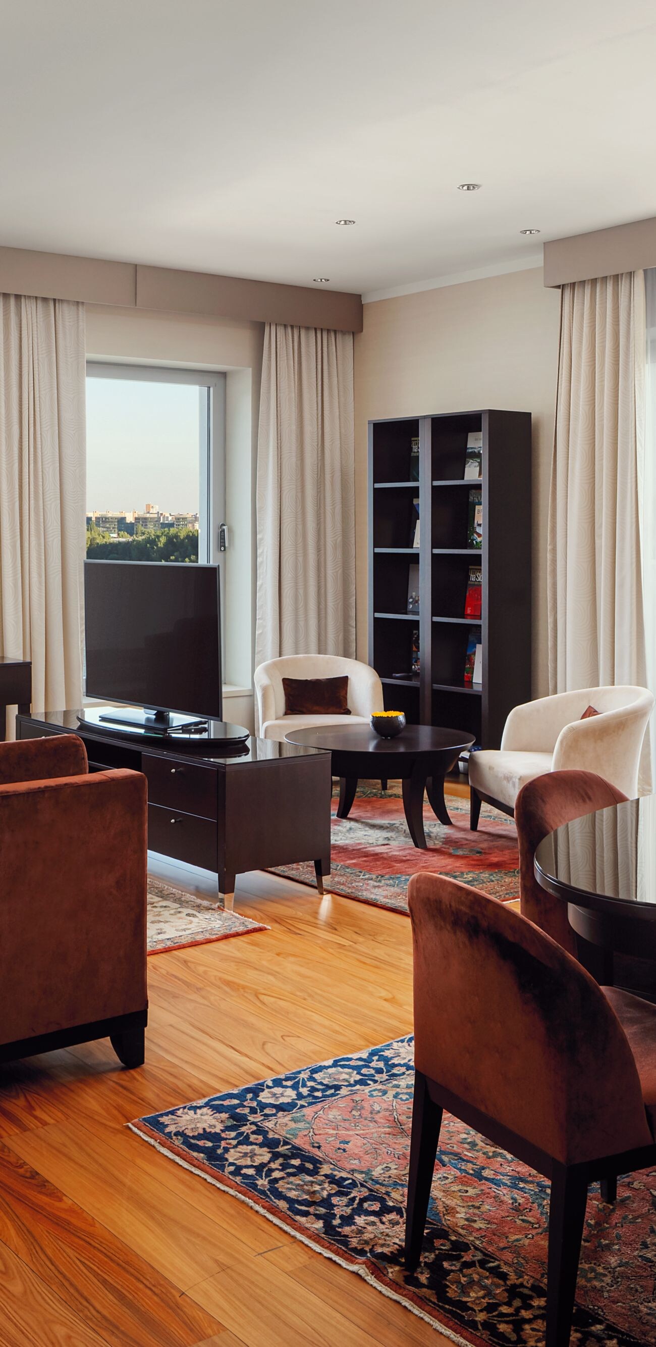 Danube Suite living area with armchairs