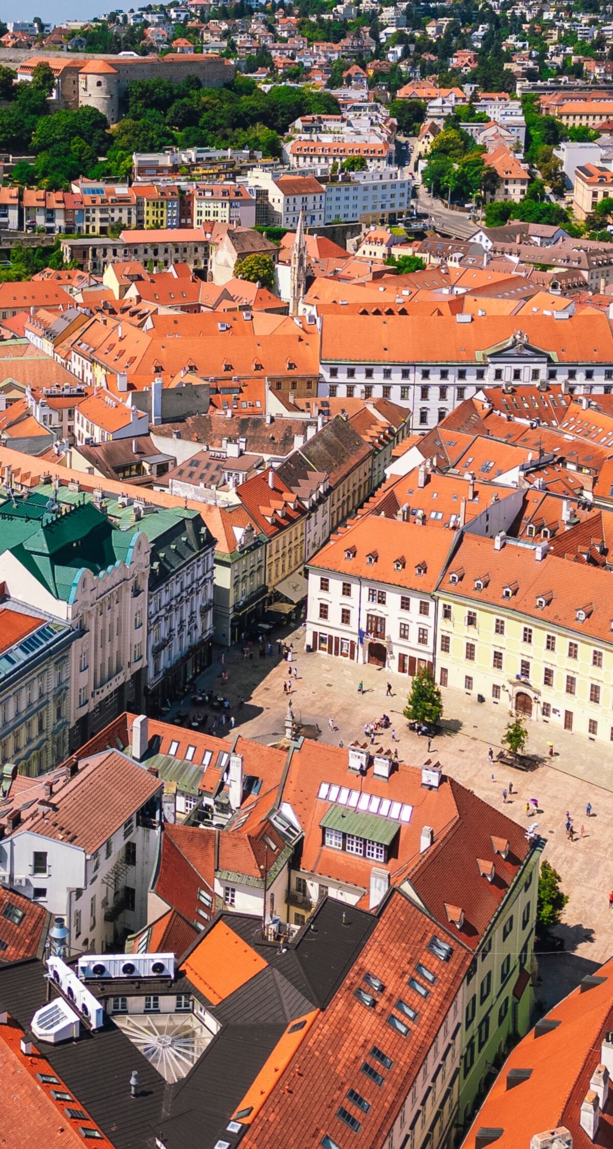 Bratislava Castle and Old Town