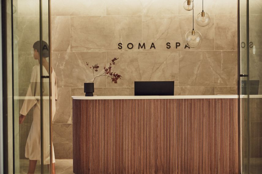 Soma Spa Reception Desk