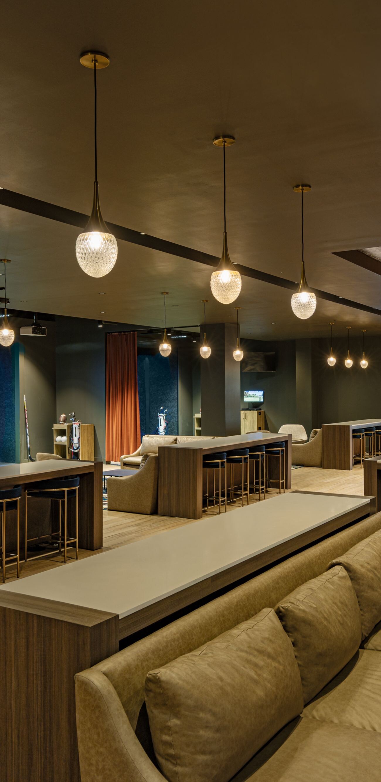 Bar lounge area 