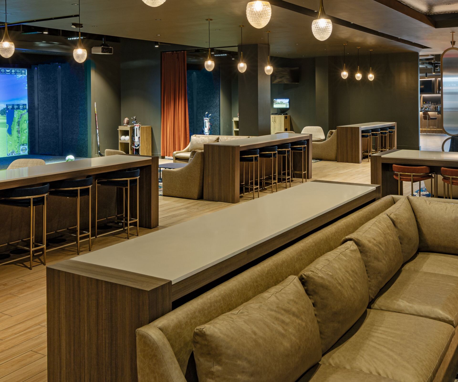 Bar lounge area 