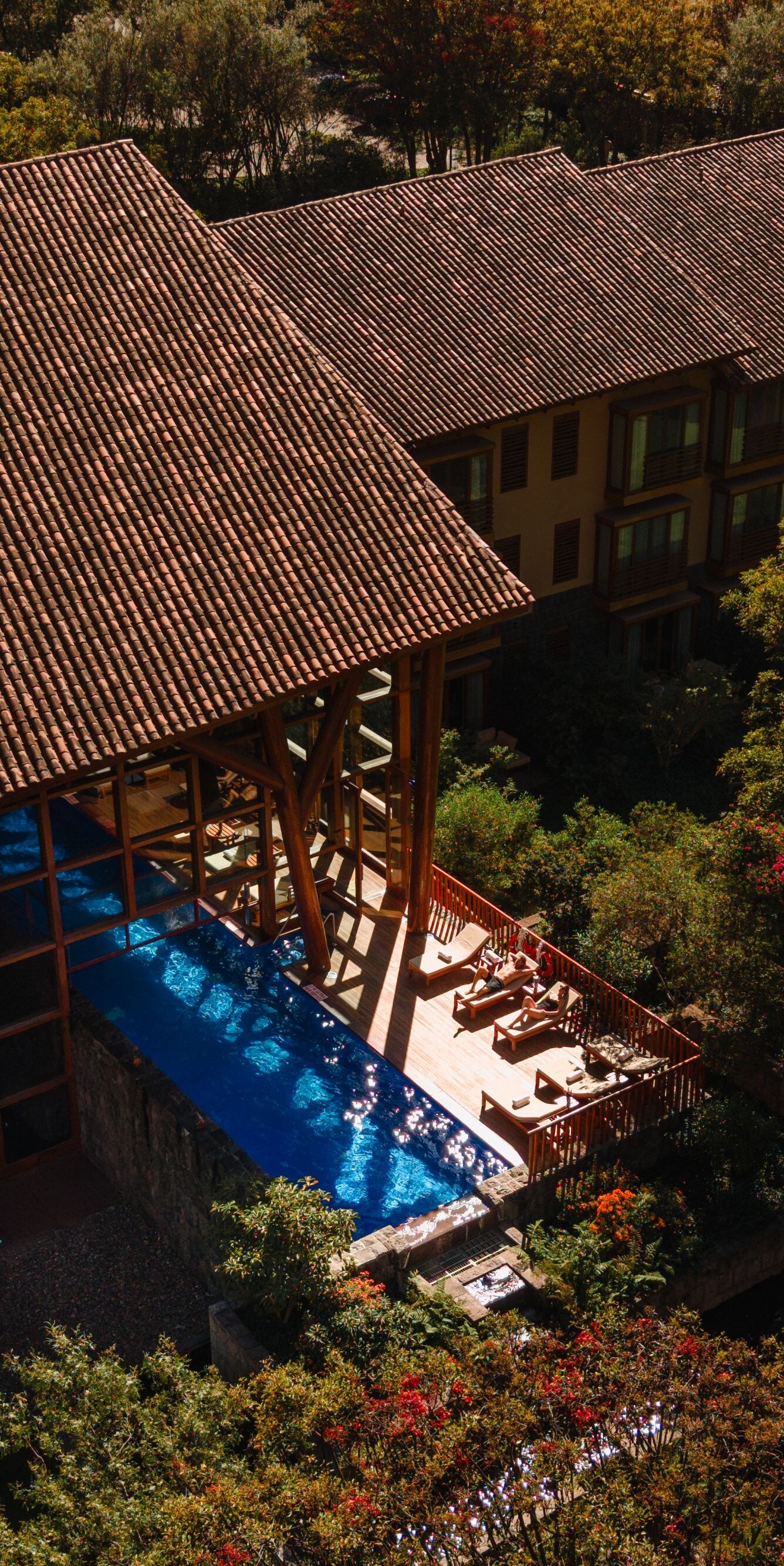 Exterior view of Tambo del Inka