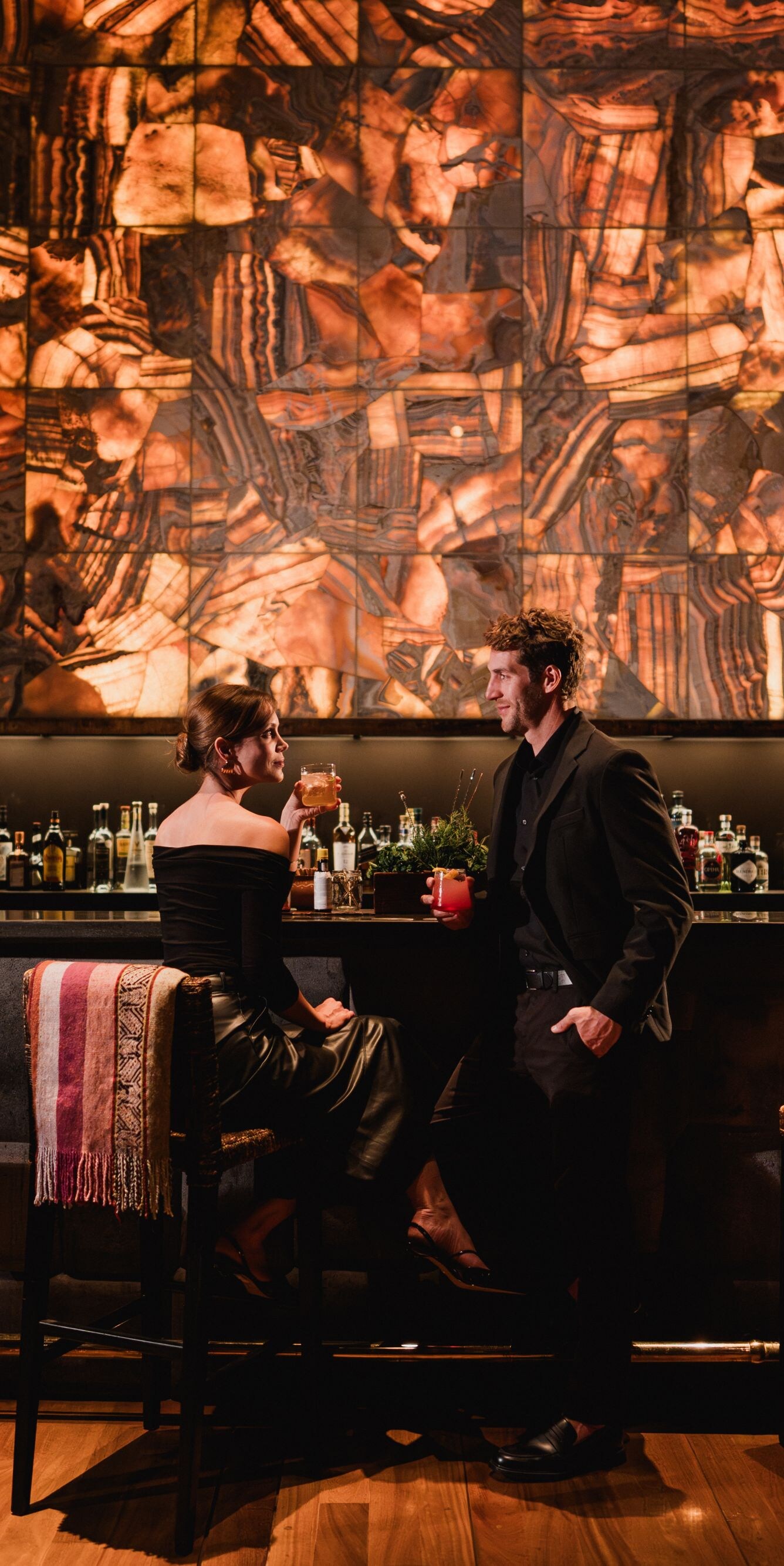 Pisco tasting at Kiri Bar