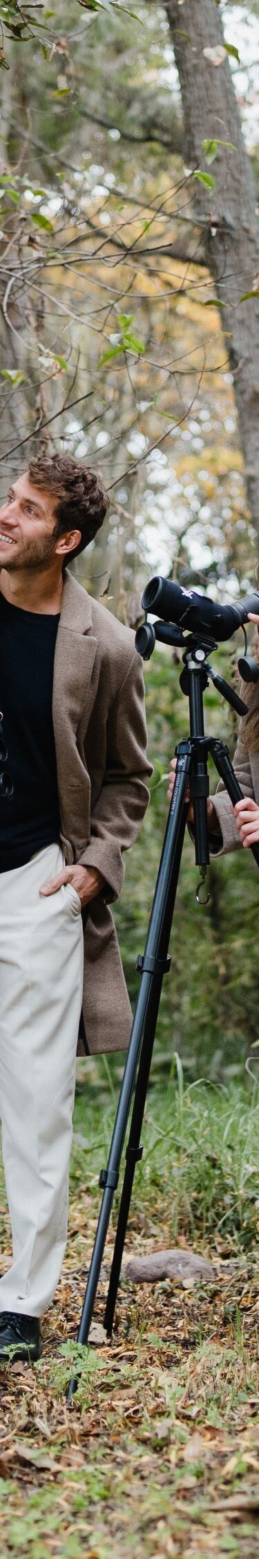 Birdwatching experience outdoors