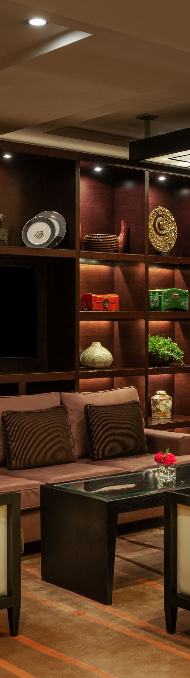 The lounge at restaurant