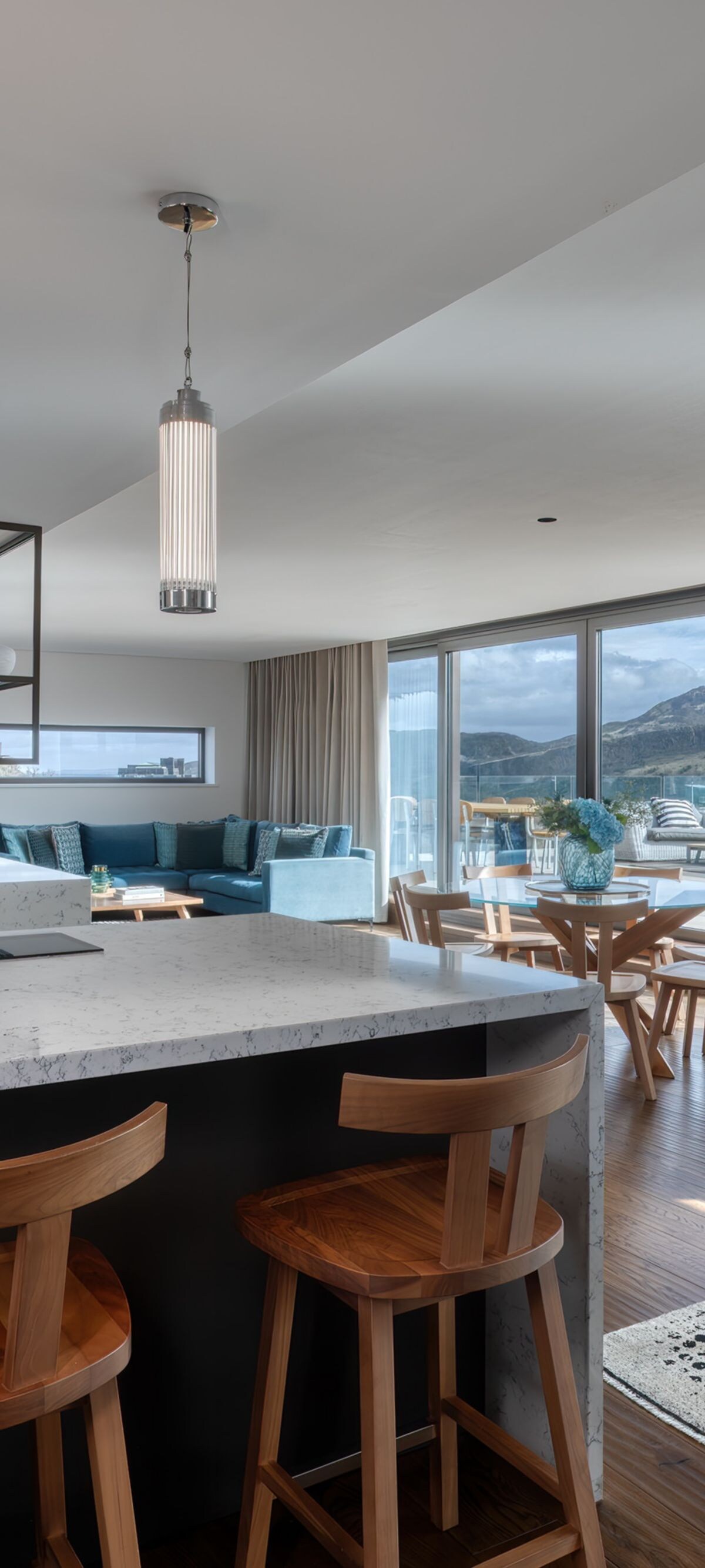Penthouse living space