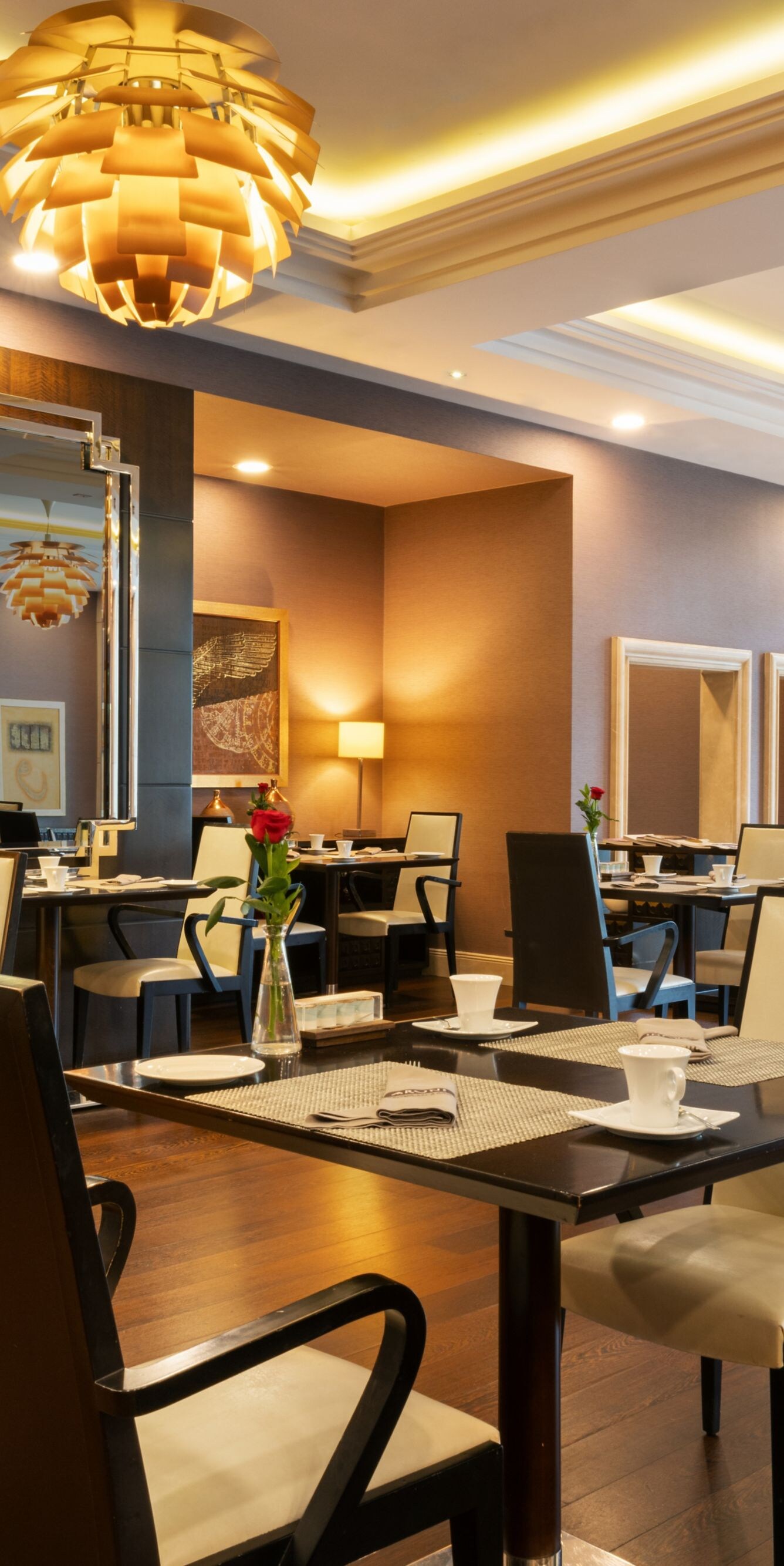 Aruni Restaurant dining room interior