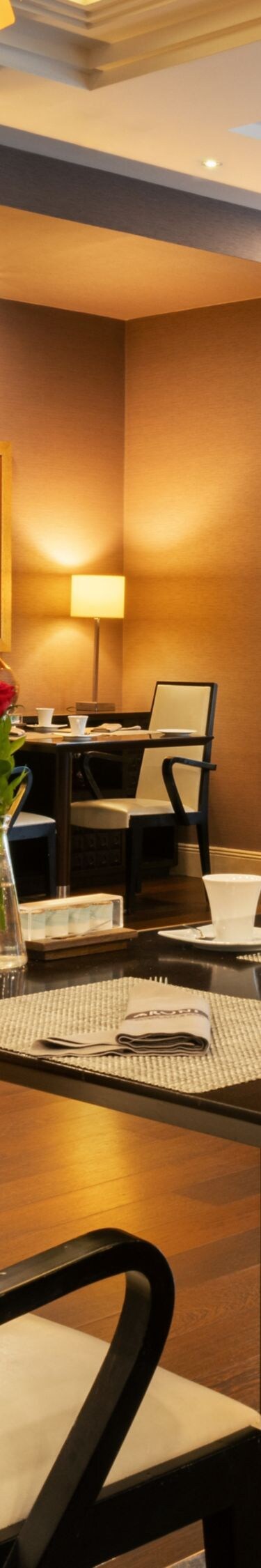 Aruni Restaurant dining room interior