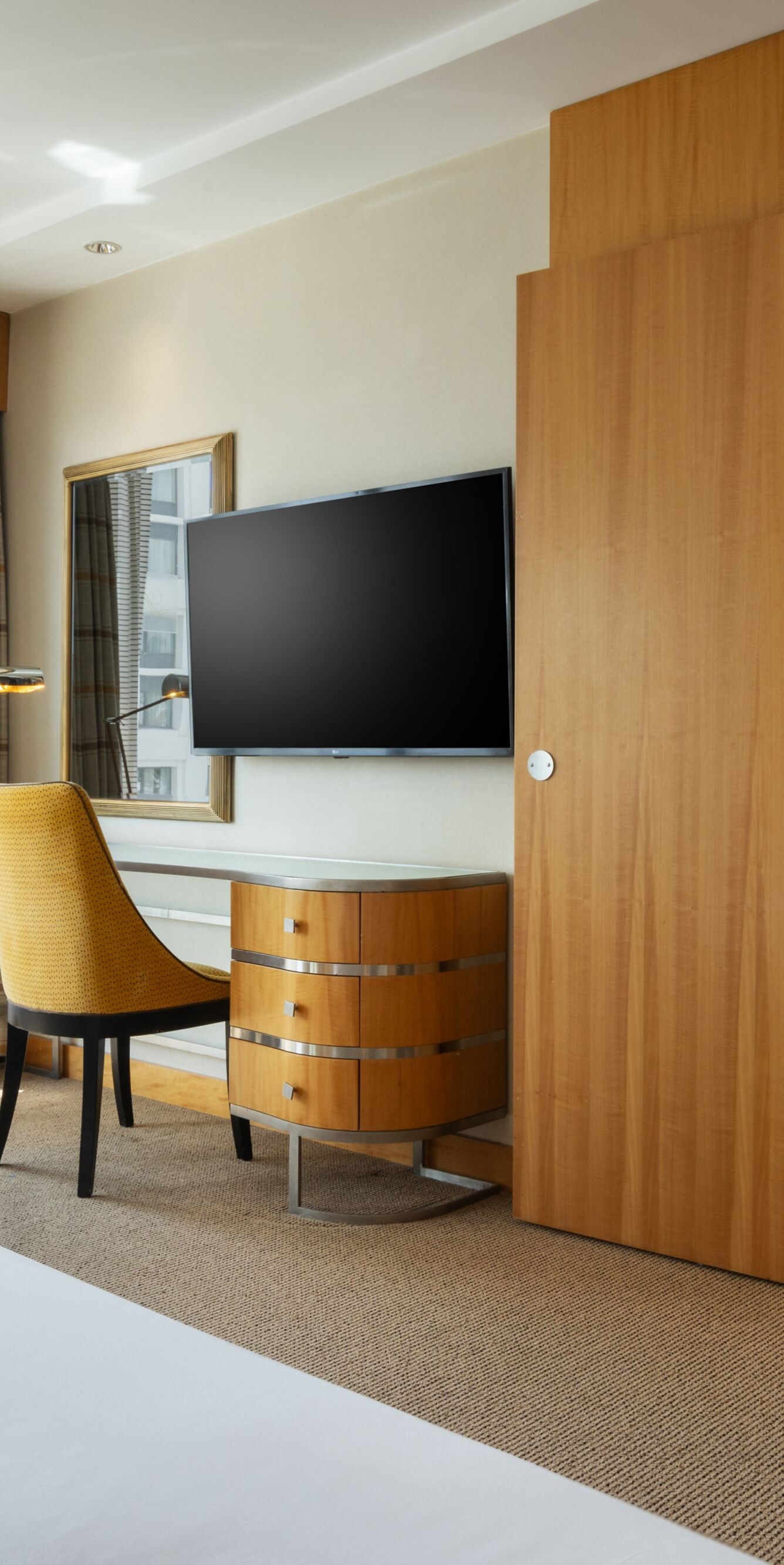 Deluxe studio with bedroom and living area