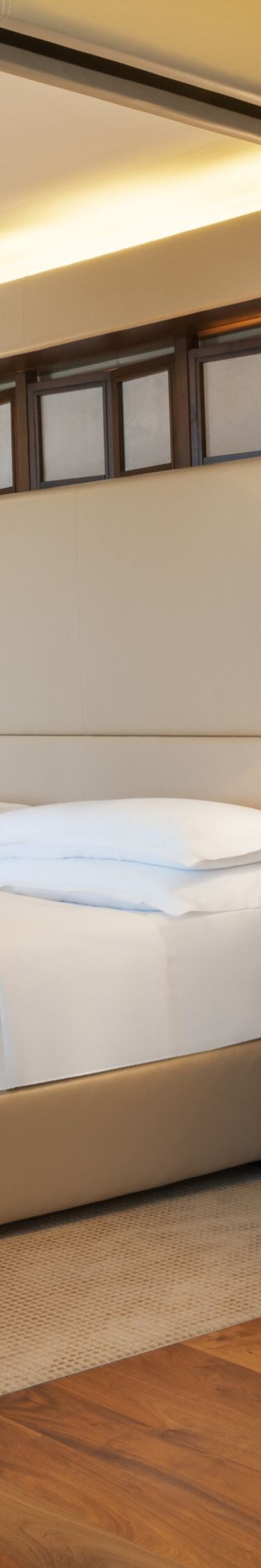 Lugal Suite king bedroom with elegant interiors