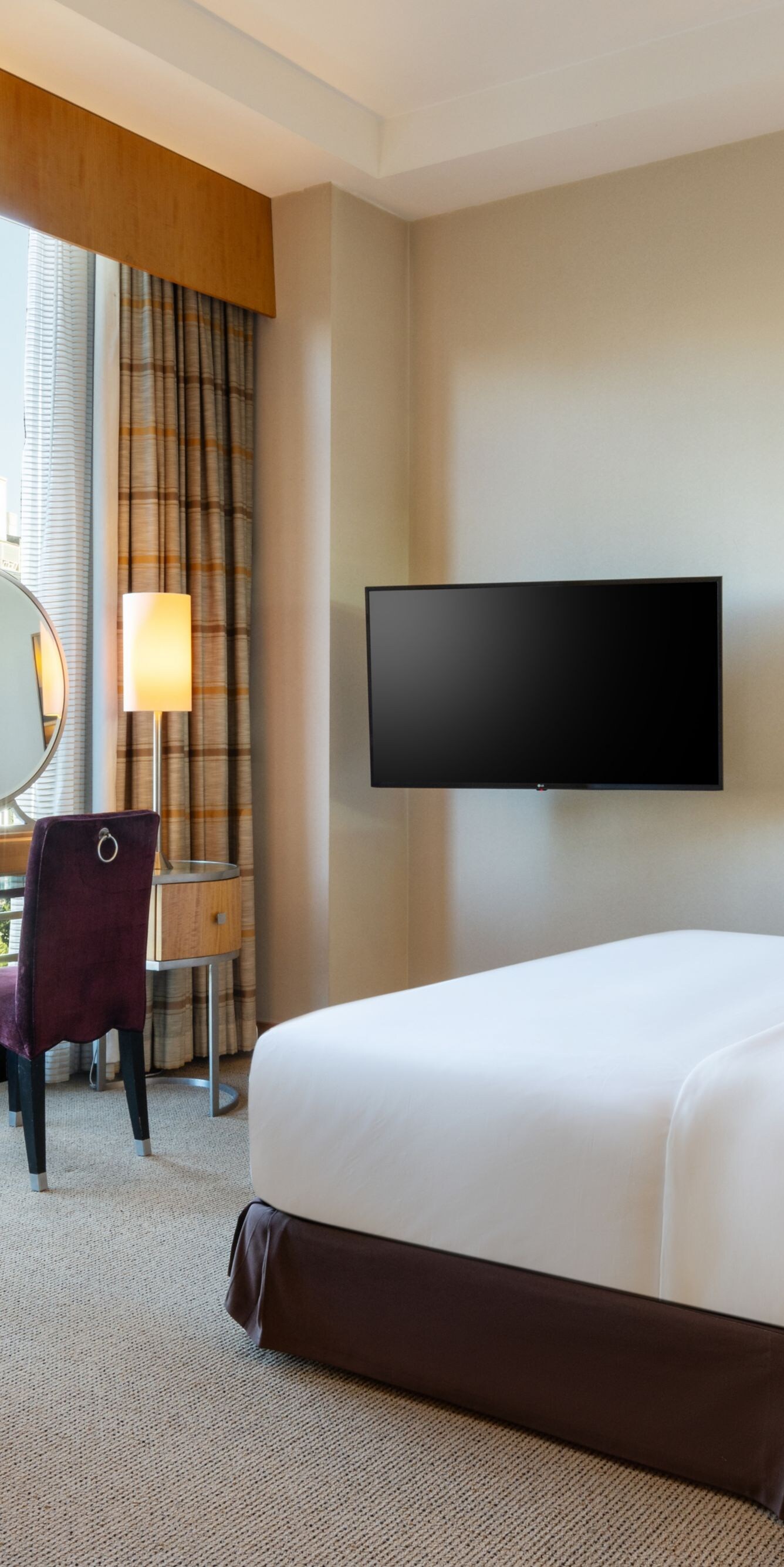 Two Bedroom Suite king bed with work desk