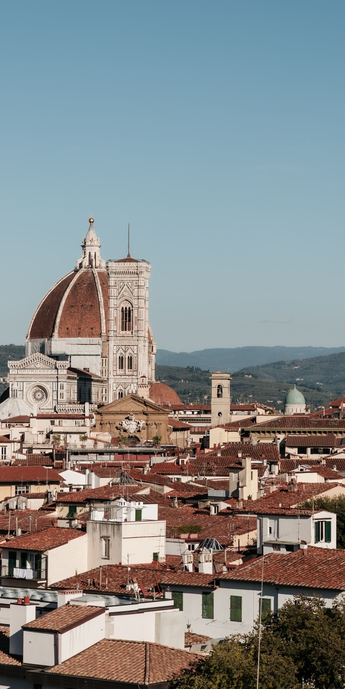 Vue sur le Duomo et le centre historique depuis le rooftop