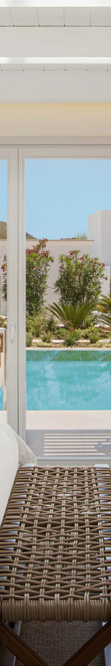 Resort view room with private pool