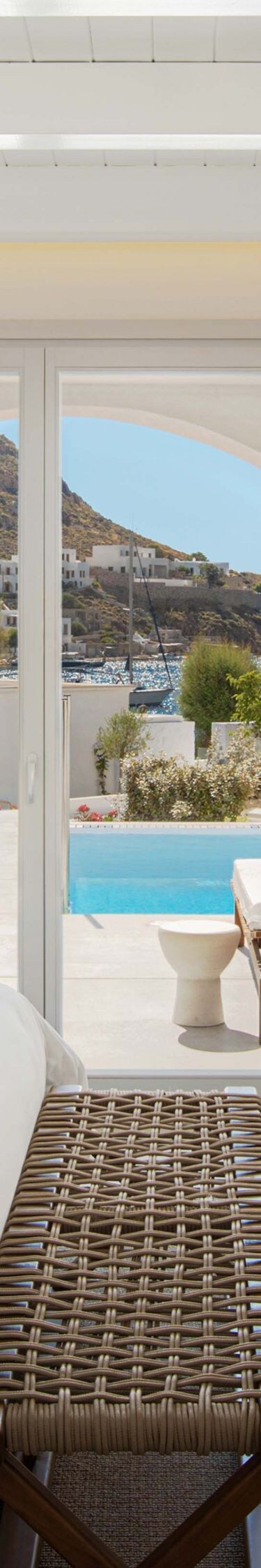 Suite with Private Pool with Side Sea View