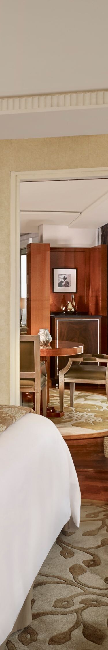 Bedroom in the Kensington Suite