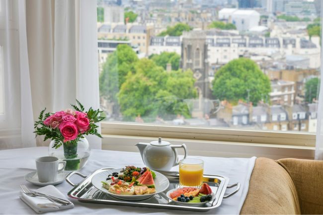Breakfast with a view at Park Tower