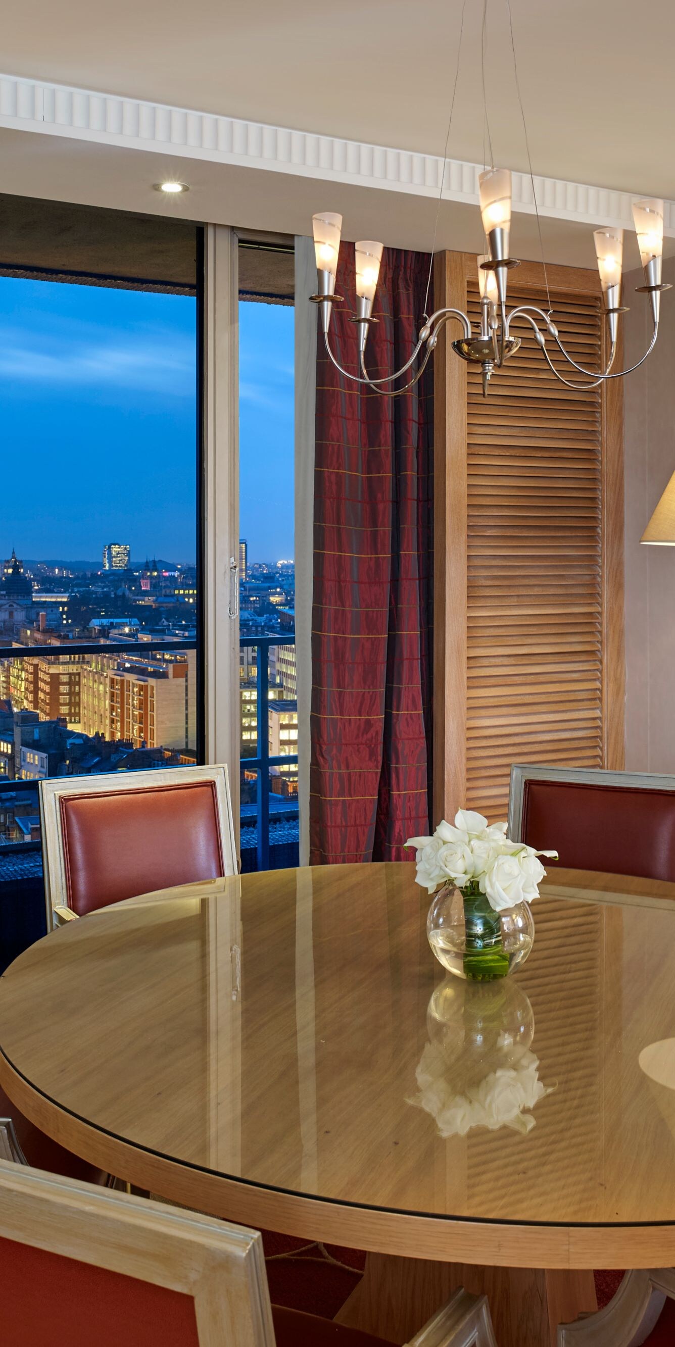 Dining area in a Penthouse Suite