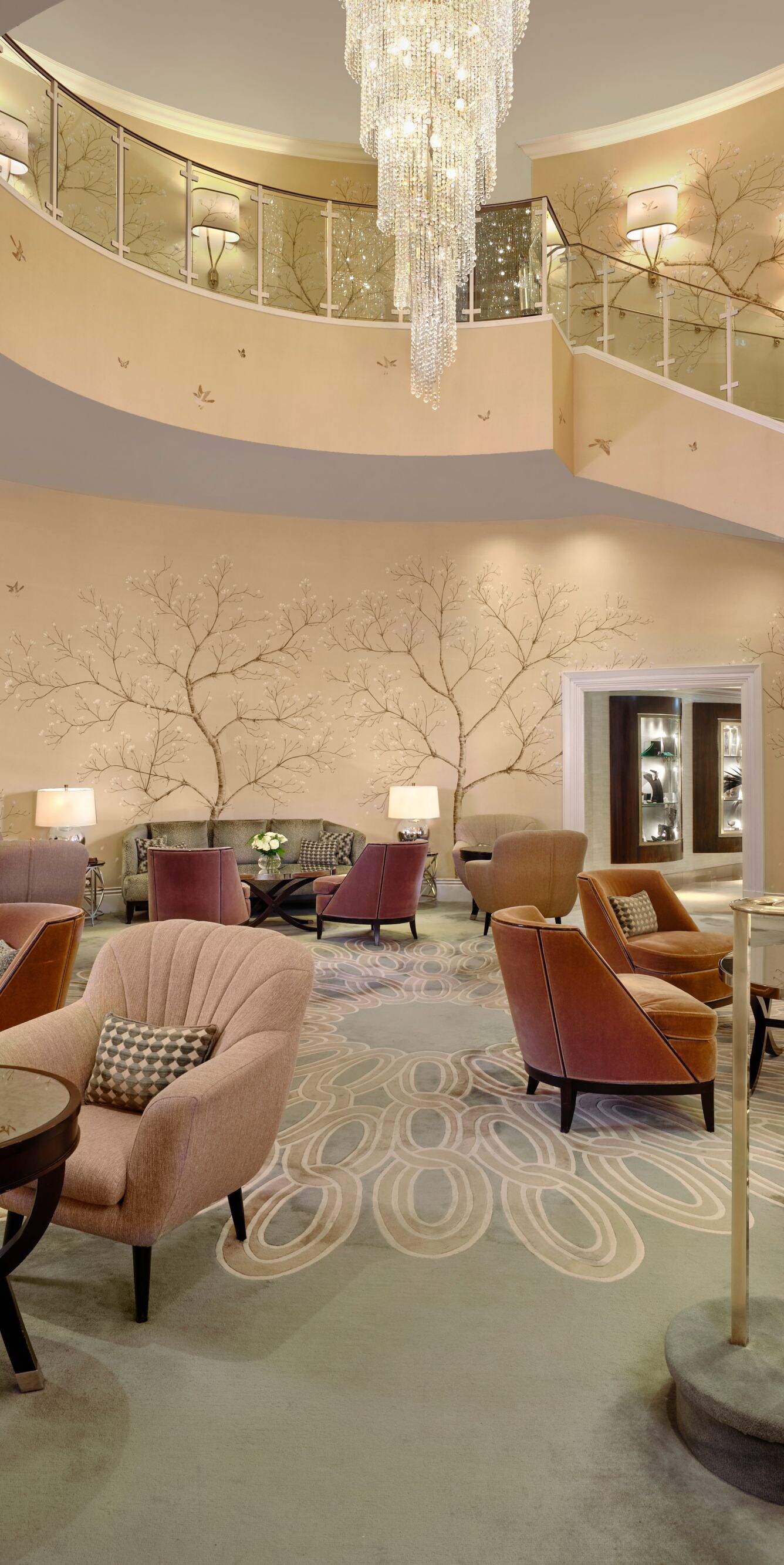 The Knighstbridge Lounge seating  area 