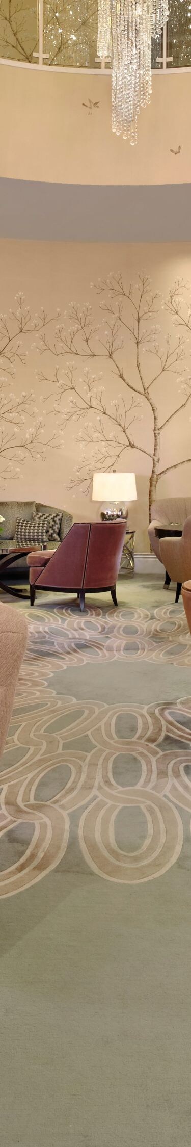 The Knighstbridge Lounge seating  area 