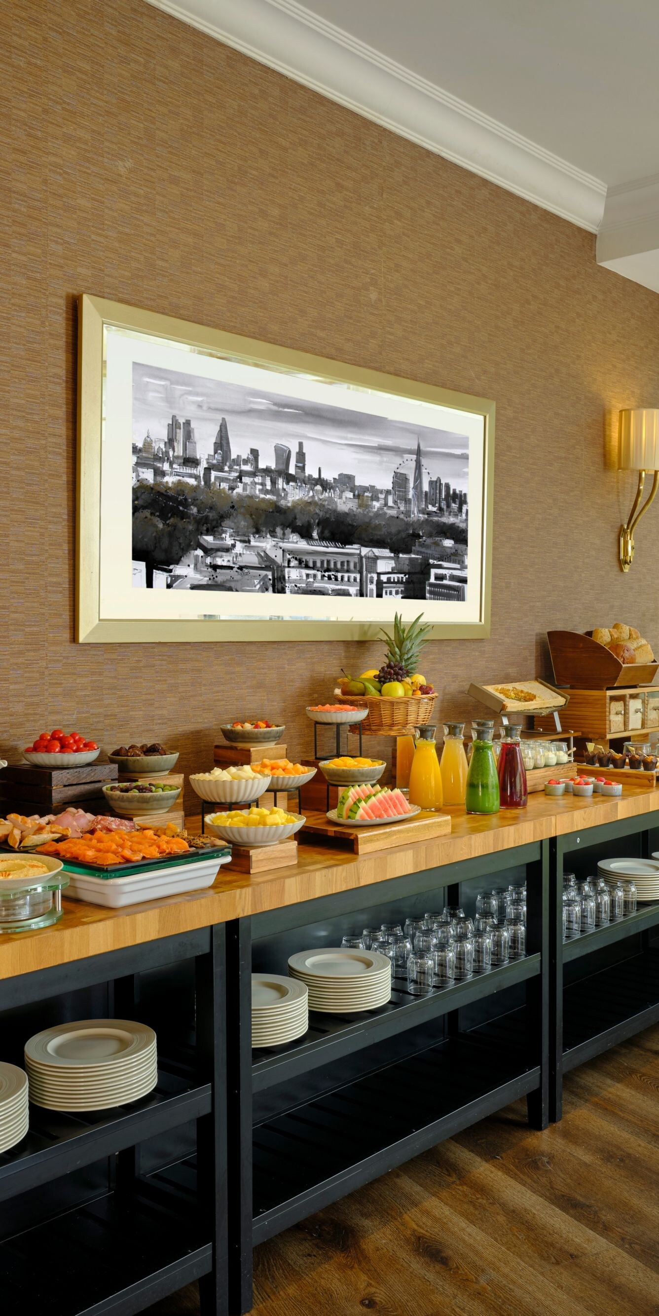 Breakfast Buffet Set-up 