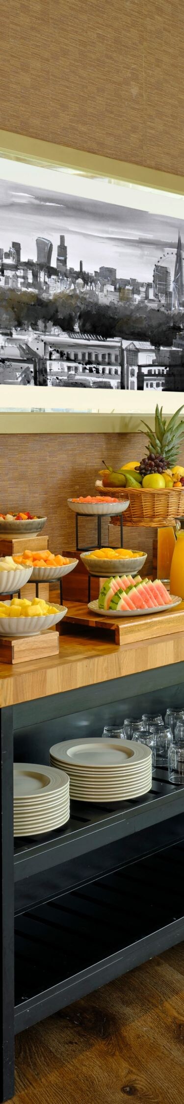 Breakfast Buffet Set-up 