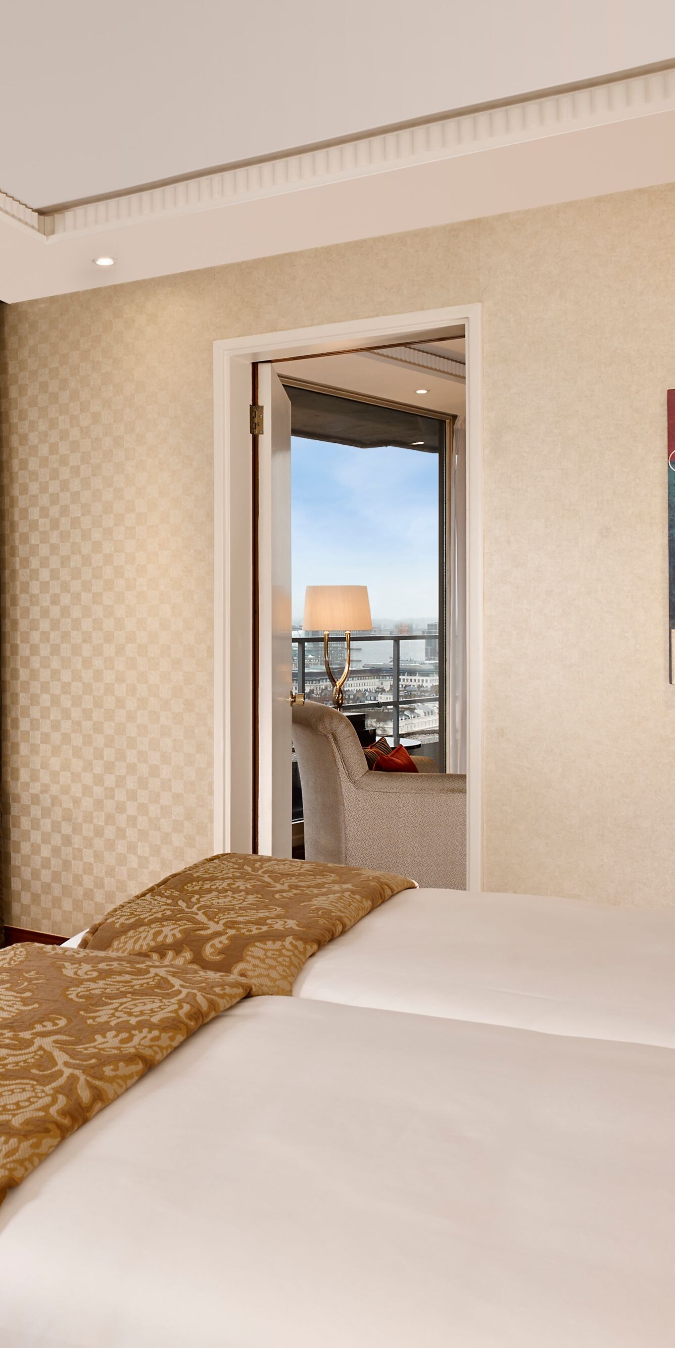 Secondary bedroom in a the Westiminister Suite