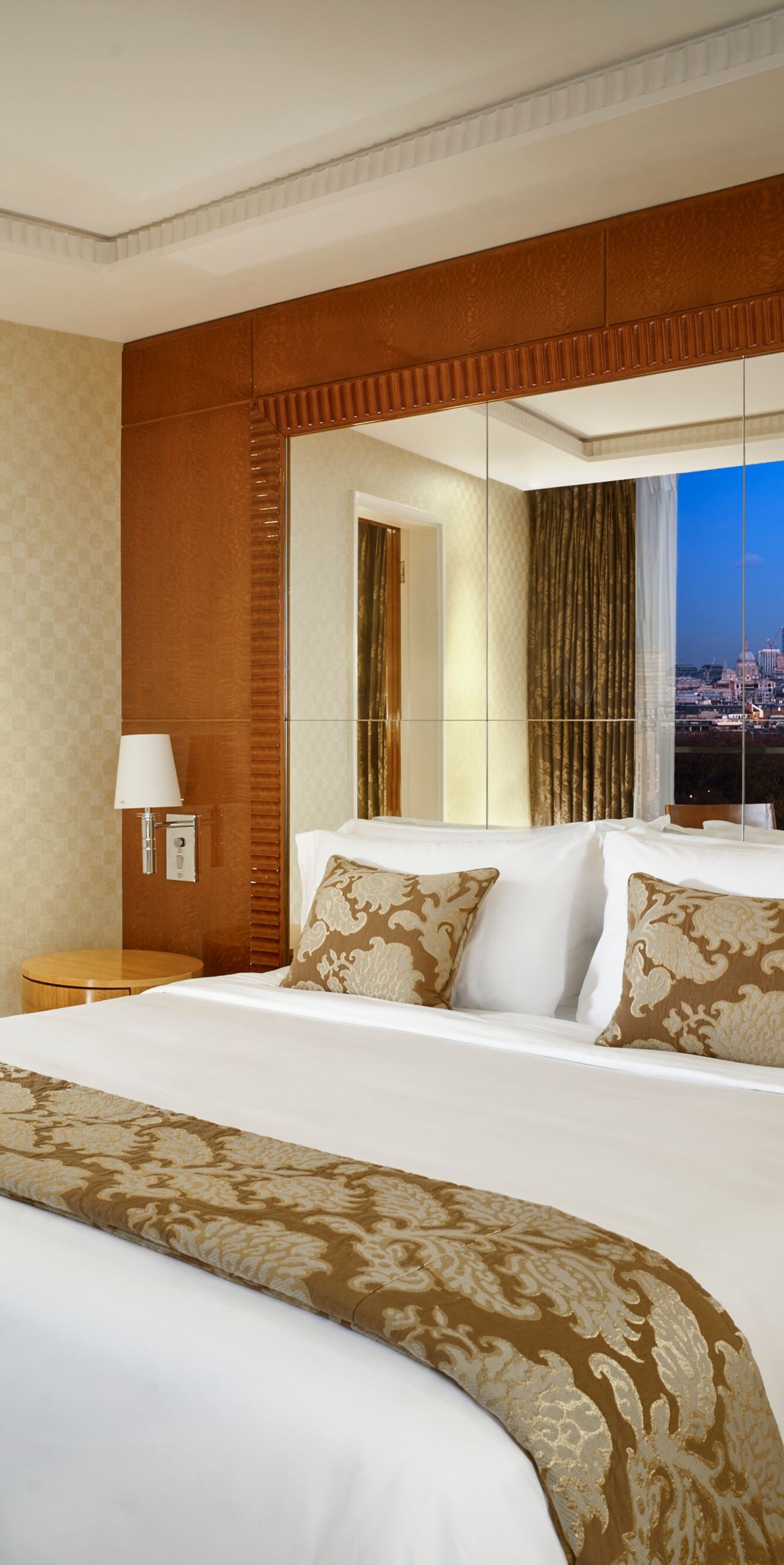 Bedroom in the Westminster Suite