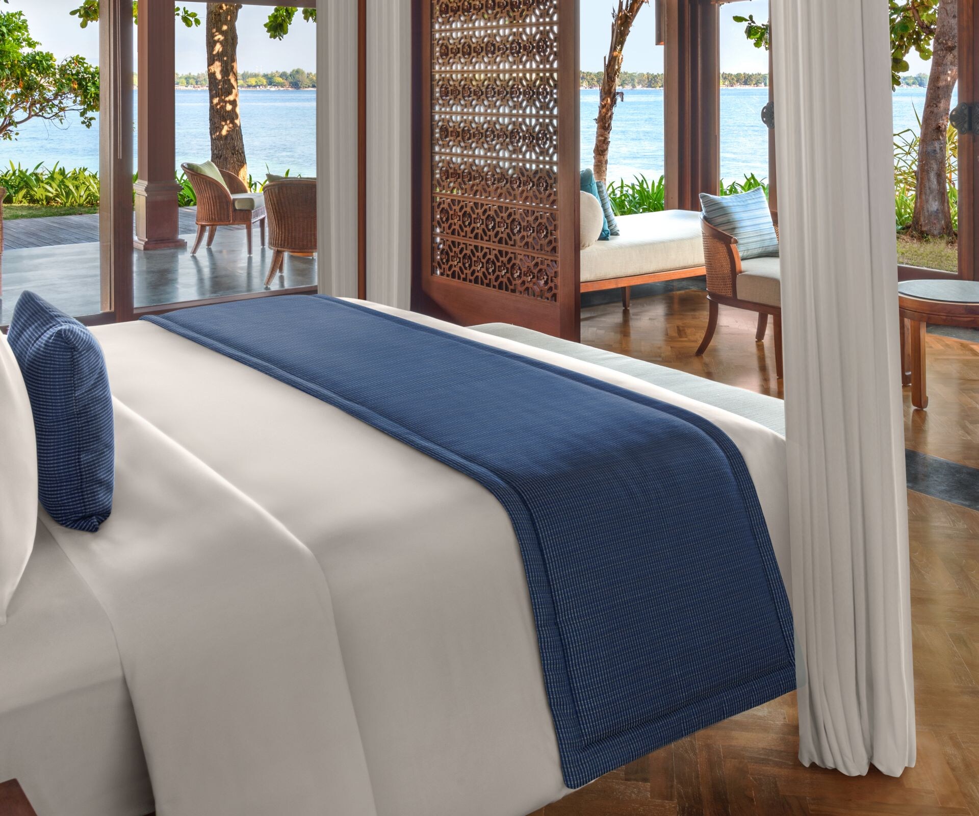 The interior of Three-Bedroom Beach House