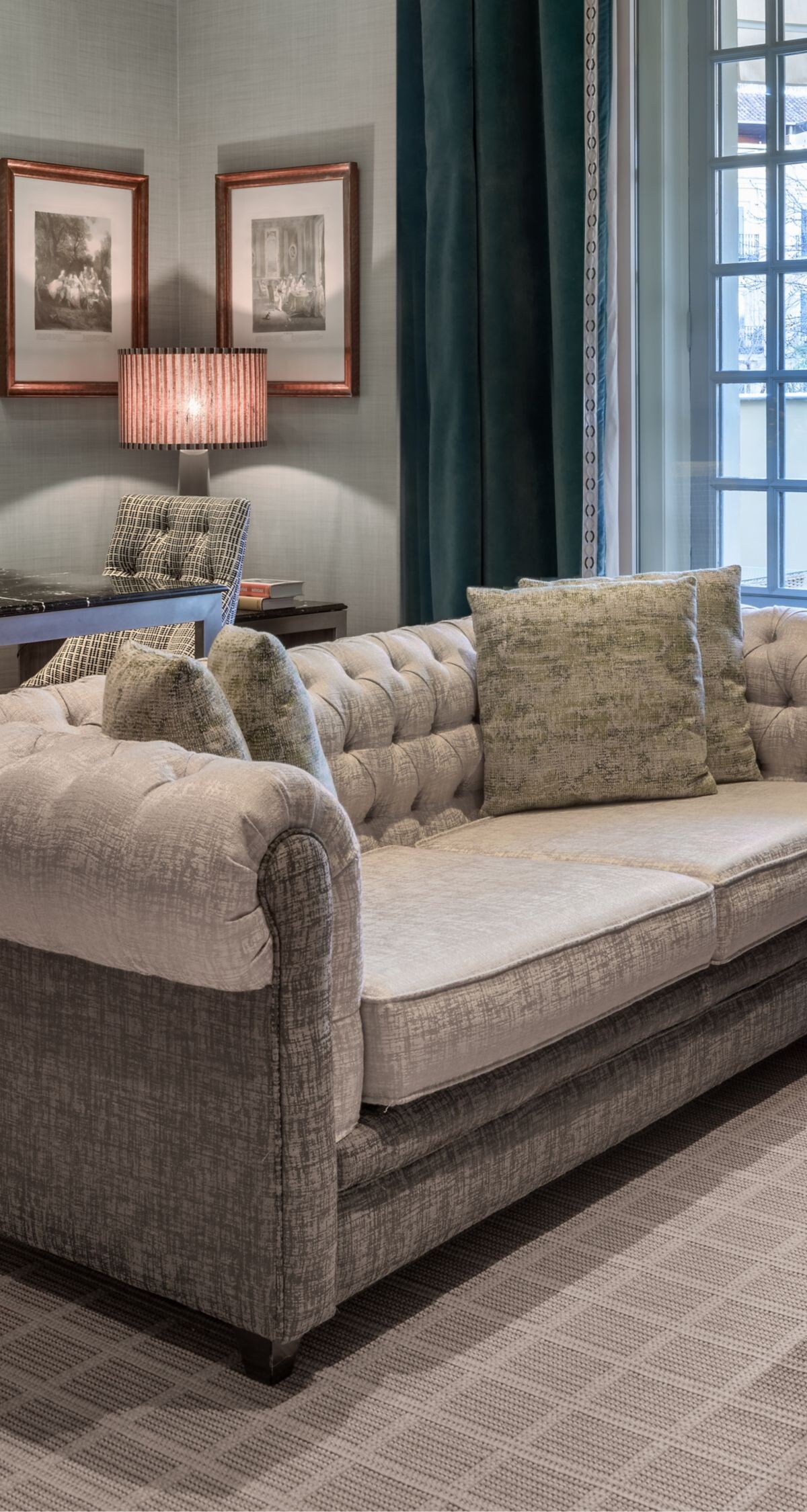 luxury hotel, luxury Suite room, living room