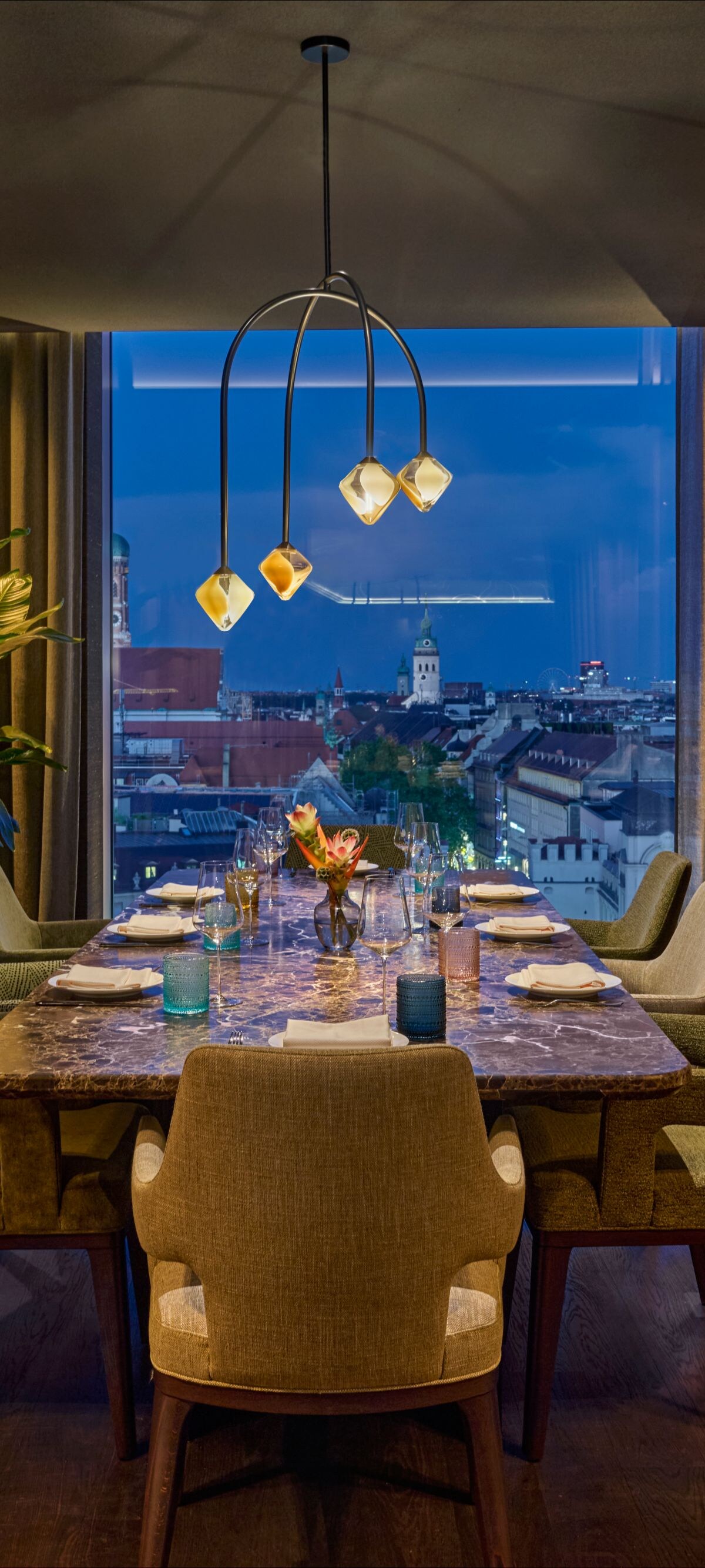 Restaurant, Private Dining, Esstisch, Ausblick   