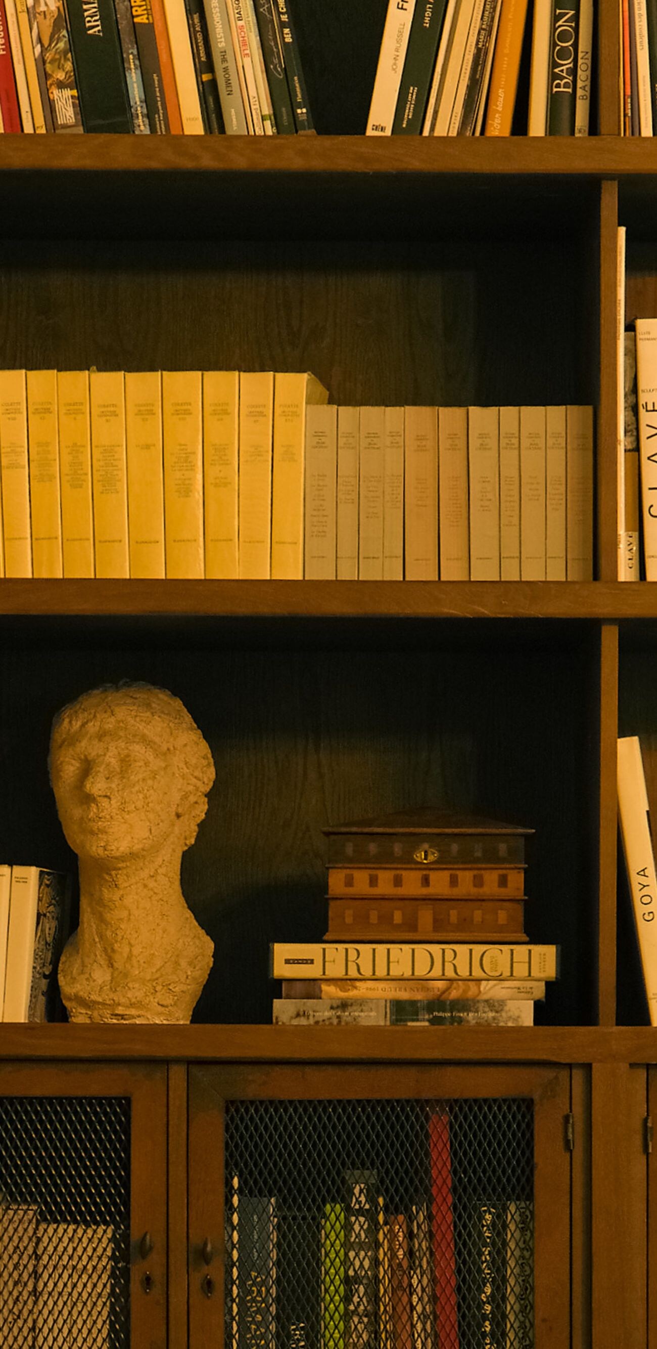 Library in hotel in Nice Luxury Collection