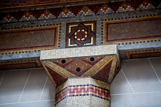 Mosaic Detail at Prince de Galles