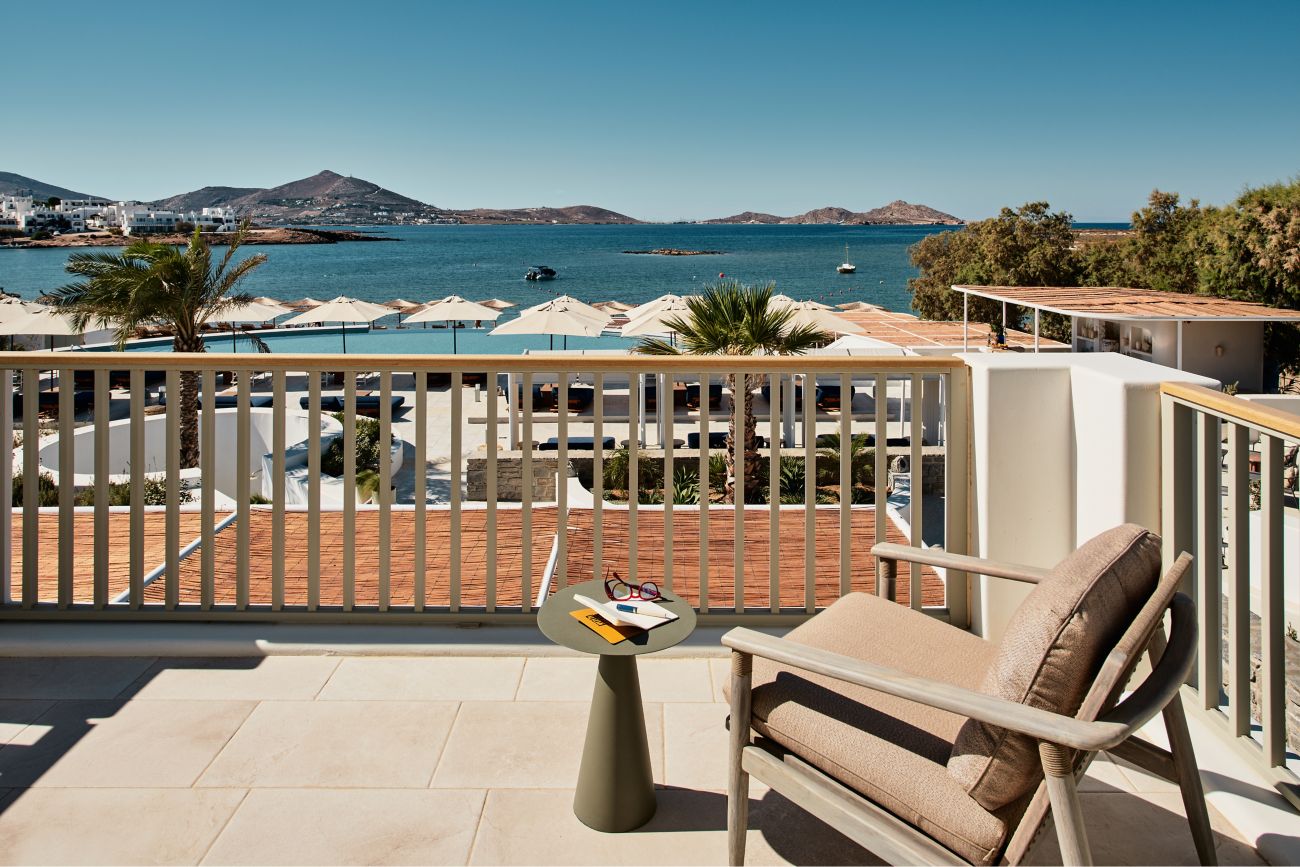 Ocean Suite with sea-view terrace.