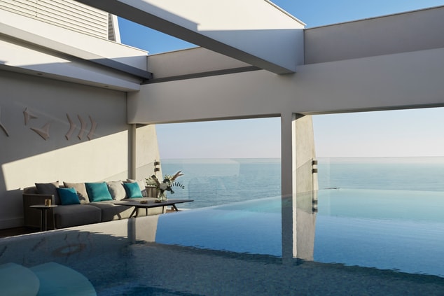Diamond Suite with Private Pool, lounge area