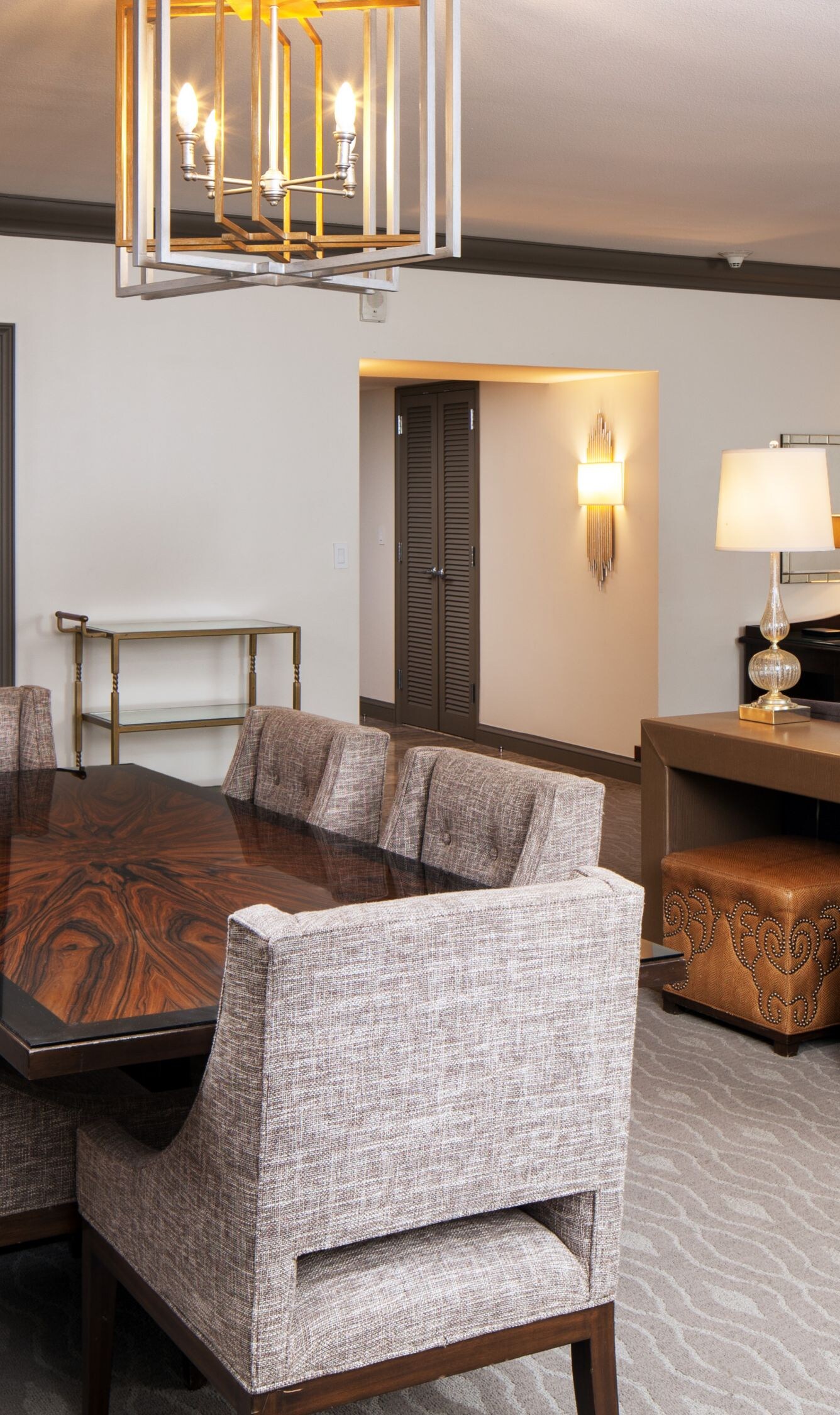 Executive Suite Living and Dining Rooms