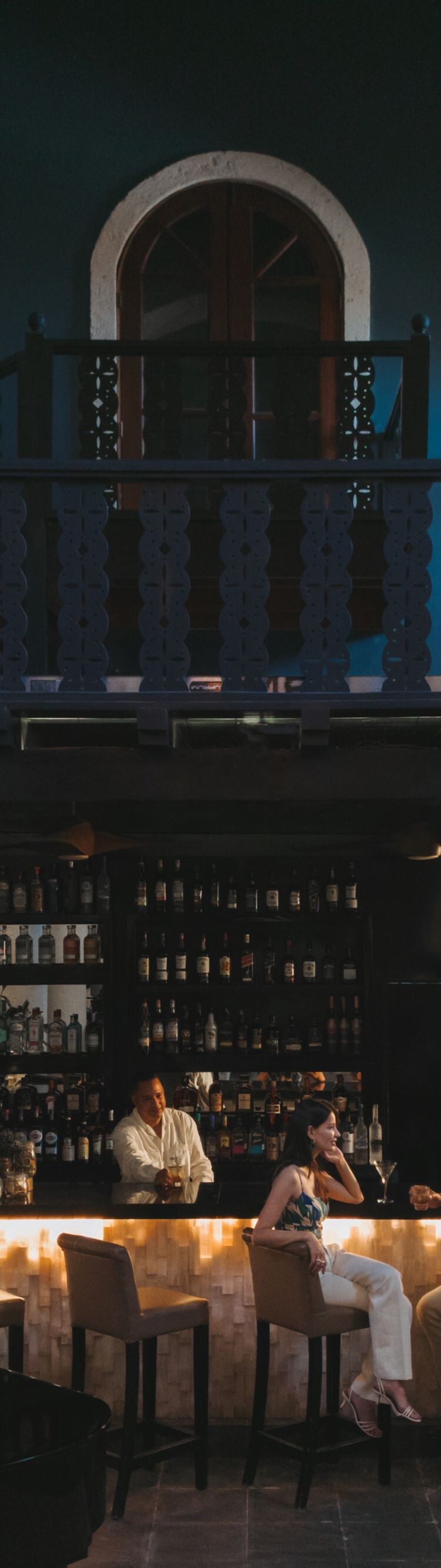 Couple at Love Bar