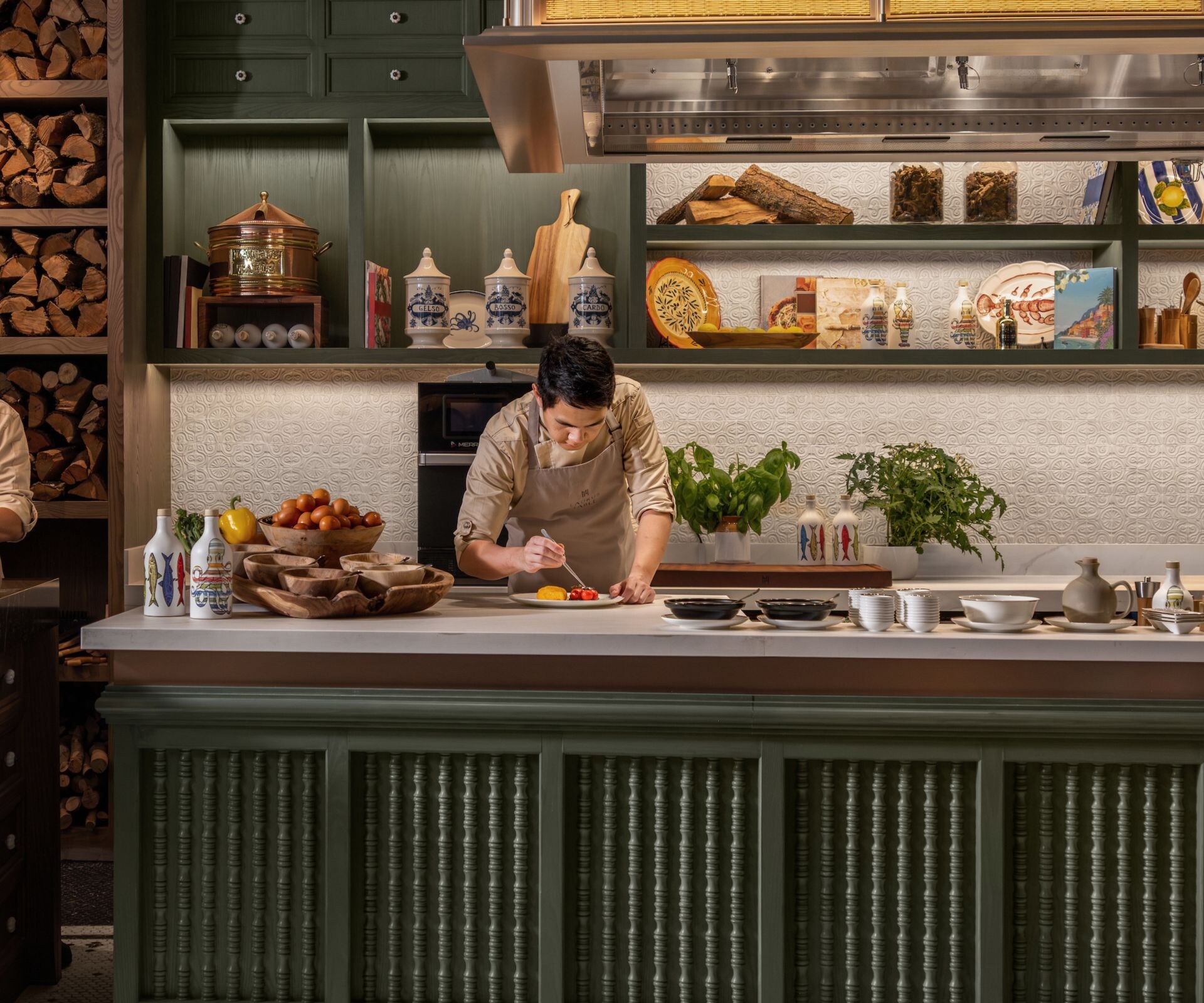 Laurus Table Open Kitchen Which Connects People