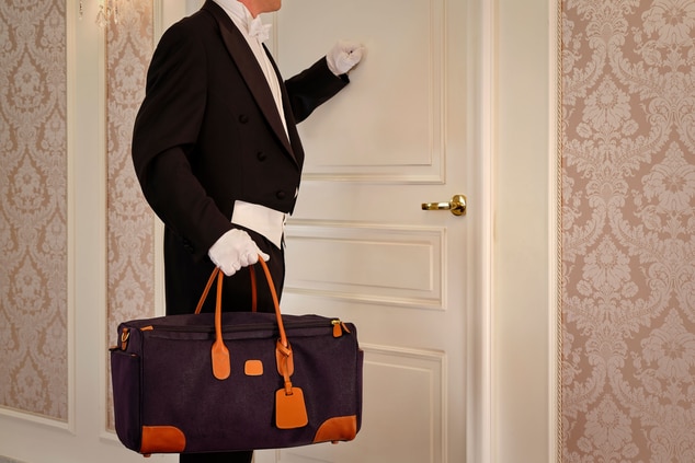 Butler with Luggage
